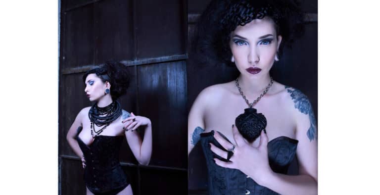 Журнал DARK BEAUTY от Maé Galvez | Brigade Mondaine