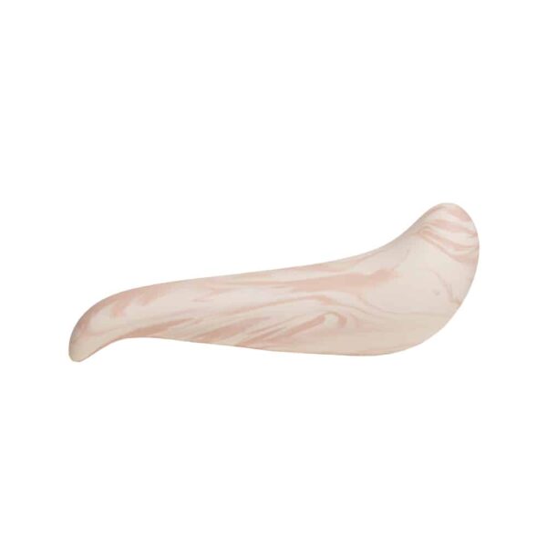 Adele Brydges - Spur Rose & Leder-Clutch Hypoallergenes Porzellan-Sextoy aus Keramik mit rosa Politur zur Stimulation der erogenen Zonen A und G