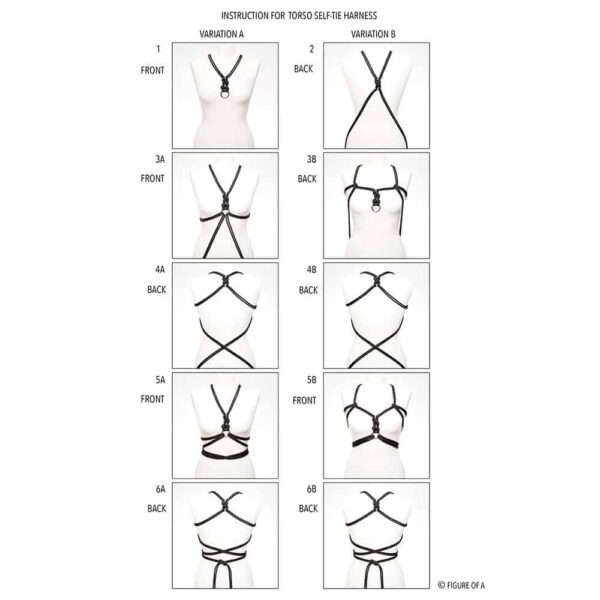 Универсальные жгуты Self-Tie Harness настолько уникальны и разнообразны, насколько вы можете себе представить, и их можно регулировать, чтобы они подходили для всех типов пользователей.