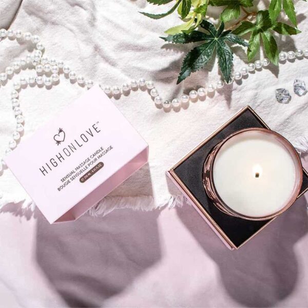 HighOnLove - Bougie de Massage Sensuel Highonlove candle Produit de bien être et d'intimité