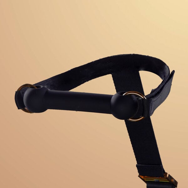 Bondage-Set mit Handhalteband Fußhalteband und Details zu den drei Zubehörteilen Silikonknebel