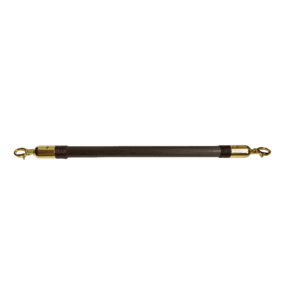 THE MODEL TRAITOR LUXURY BDSM (77) White background photograph of the spreader bar with gold details