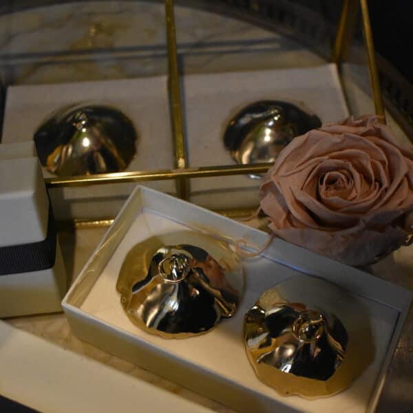INCARNEM by Marine Billet - Nippies Piercing Gold Limited Edition INCARNEM Nippies in einer Box.