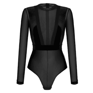 Packshot von'einem transparenten und schwarzen Body.