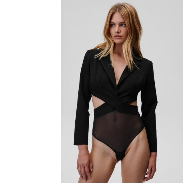 UNDRESS CODE - Body Obsessed Mannequin portant le body Obsessed de Undress Code sur un fond blanc.