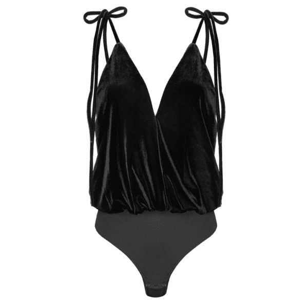 UNDRESS CODE - Body Once in a Blue Moon Produktfoto eines Body aus Velours von Undress Code.