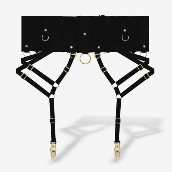 Black Color Convertible Belt Front Packshot