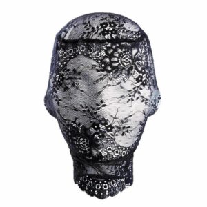 Black Lace Hood Front Packshot