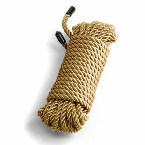 Packshot eines Shibari-Bondage-Seiles Farbe Gold