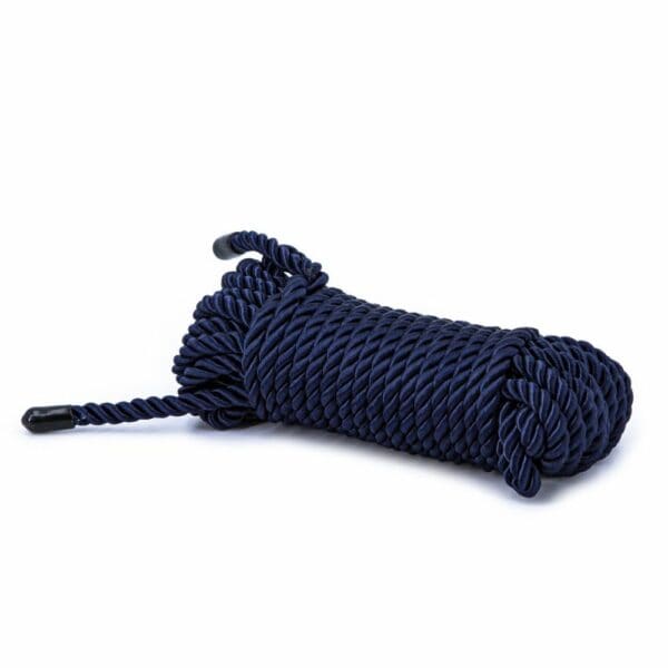 Packshot von einem Bondage Seil Shibari Farbe Blau