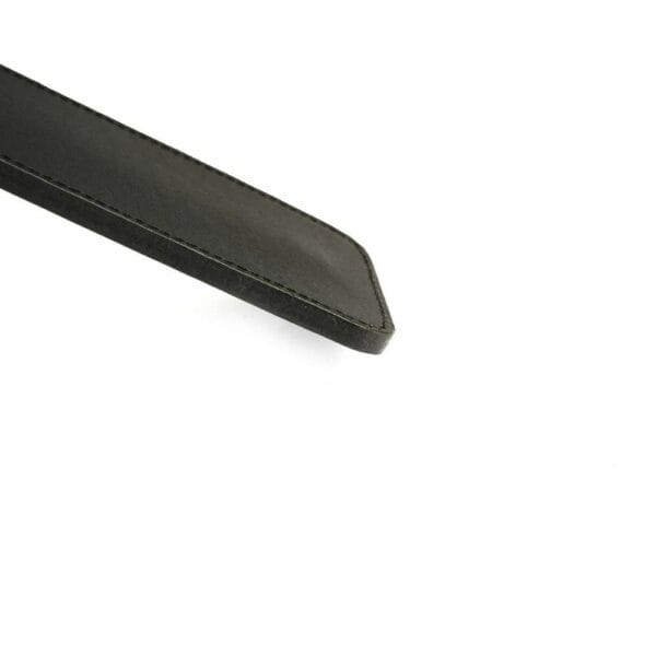 Détail du Côté du Packshot d'un Paddle en Cuir Marron