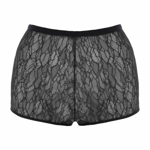 Encaje negro Shorty Front Packshot