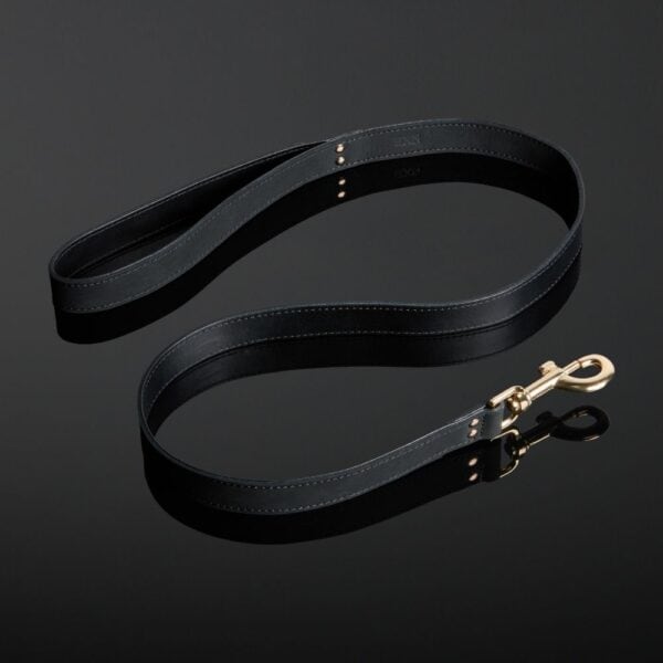 Black Nubuck Leather Lead Packshot