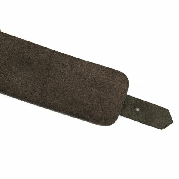 Menottes Samouraï en cuir de vache noir avec quincaillerie plaquée cuivre. Réglables de 18,5 à 24,5 cm, elles garantissent sécurité et luxe. Accessoire de bondage haut de gamme inspiré des samouraïs.