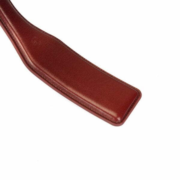 Detail of Red Leather Paddle Packshot