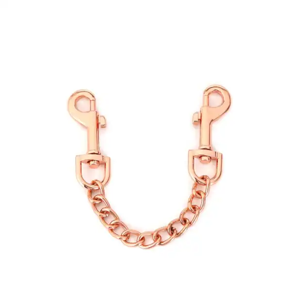 Packshot Chain Pink Gold For Handcuffs Pink Leather