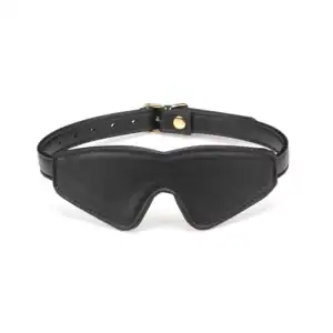 Packshot Augenmaske Augenbinde Blindfold aus Organosilikon Schwarz