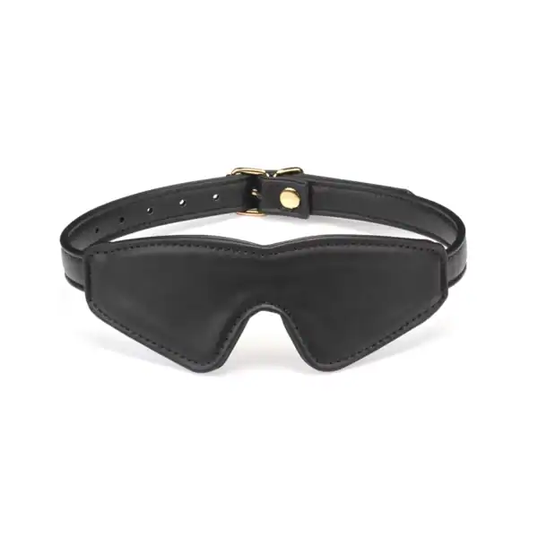 Packshot Masque Yeux Bandeau Blindfold en Organosilicone Noir