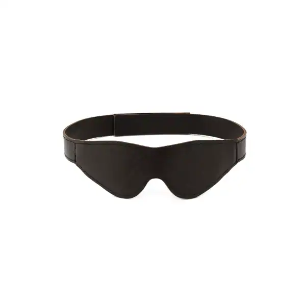 Packshot Blindfold Eye Headband Brown Lamb Leather