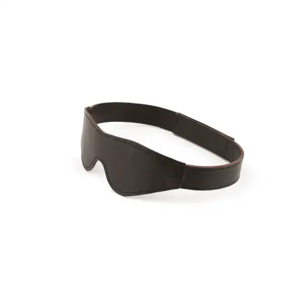 Packshot Blindfold Eye Headband Brown Lamb Leather