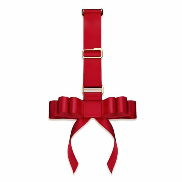 Набор ограничителей Red Bow Polyester and Velvet Webbing Zinc Alloy Metal Parts