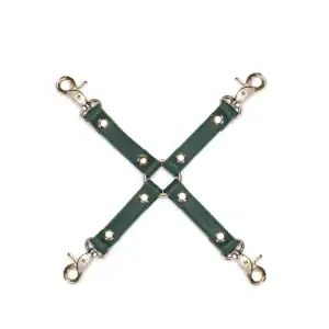 Packshot Hogtie Vert en Cuir et Or