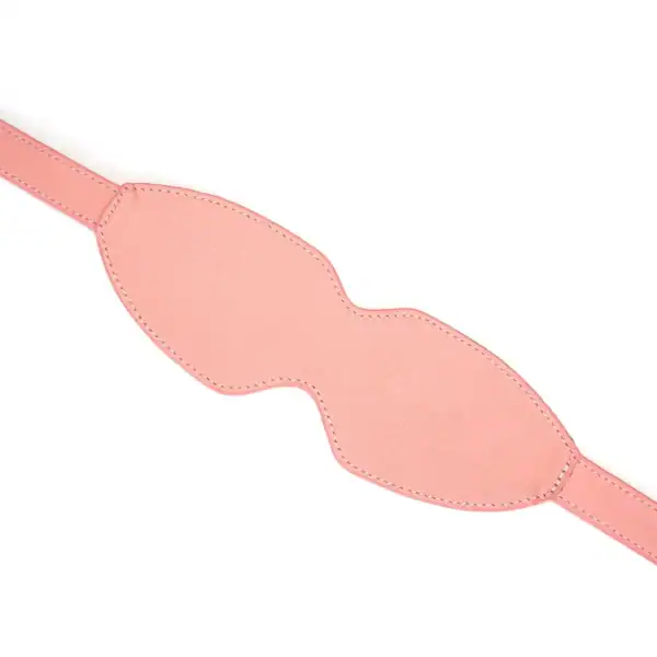 Packshot Augenbinde Blindfoll Leder Rosa