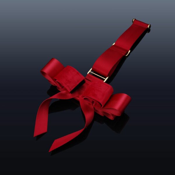 Набор ограничителей Red Bow Polyester and Velvet Webbing Zinc Alloy Metal Parts