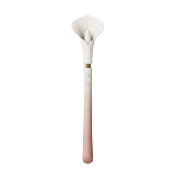 Wasserdichter Vibrator aus weichem Silikon und ABS-Kunststoff