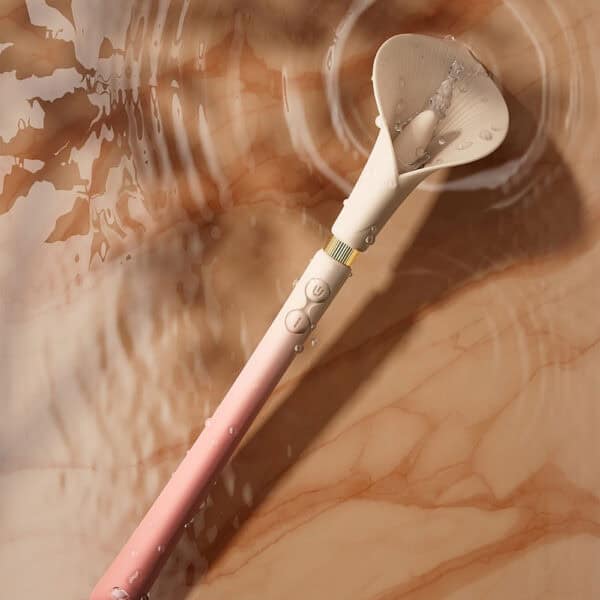 Wasserdichter Vibrator aus weichem Silikon und ABS-Kunststoff