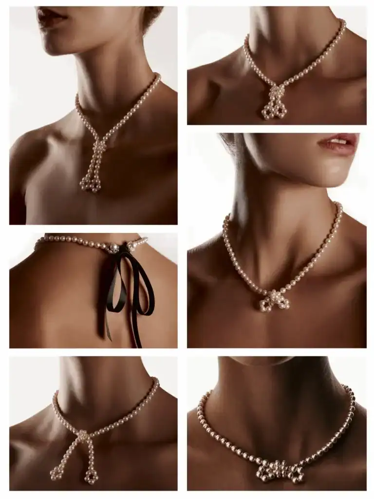 Refinadas joyas de lencería con perlas mallorquinas ajustables, que combinan sensualidad, estimulación íntima y elegancia visible o secreta.