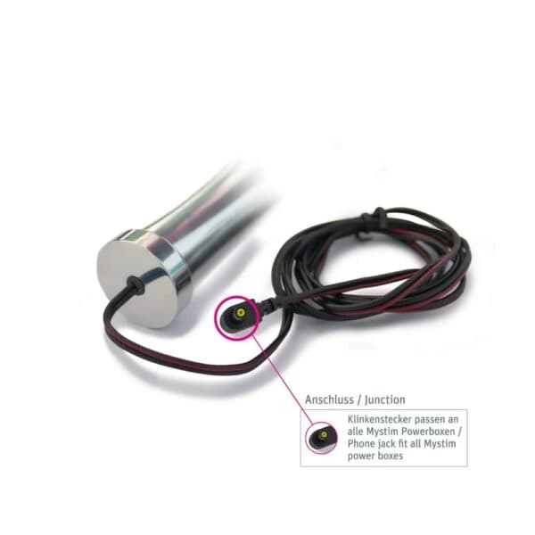 Plug electroestimulante OhThello de metal | Brigade Mondaine Paris Plug electroestimulante OhThello de metal pulido, con diseño ergonómico y acabado brillante, presentado sobre fondo claro, referencia Brigade Mondaine Paris.