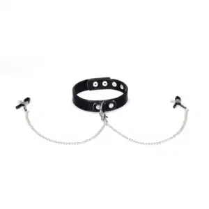 LIEBE SEELE <br /><strong>METALLIC Collier Nippelklemmen</strong>