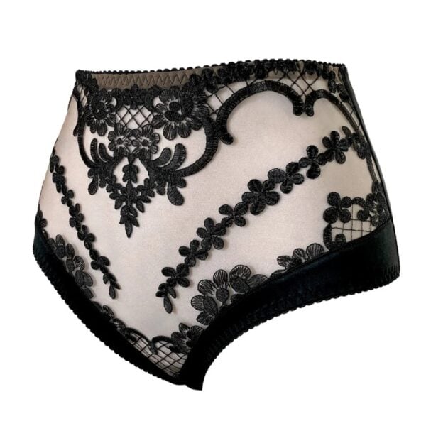EMPTY BLACK Gothic Lingerie MONDAINE BRIGADE Paris (6)