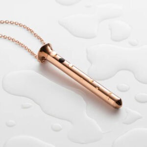 CRAVE <br /><strong> Collier Vibromasseur Vesper 2 Or Rose</strong>