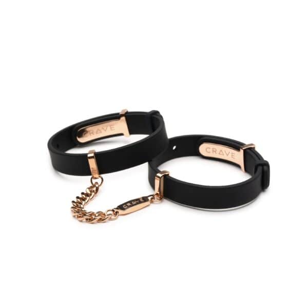 Pulseras con identificación y grilletes - Oro rosa - LOVE CRAVE (2)